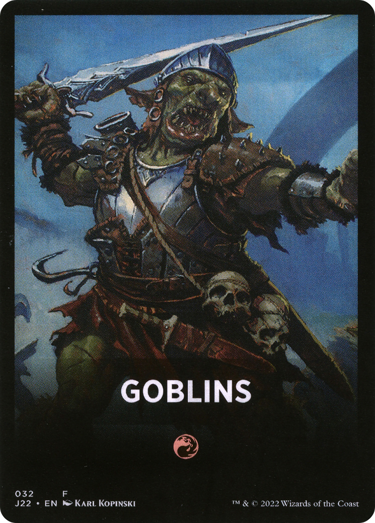 Goblins Theme Card [Jumpstart 2022 Front Cards] | L.A. Mood Comics and Games
