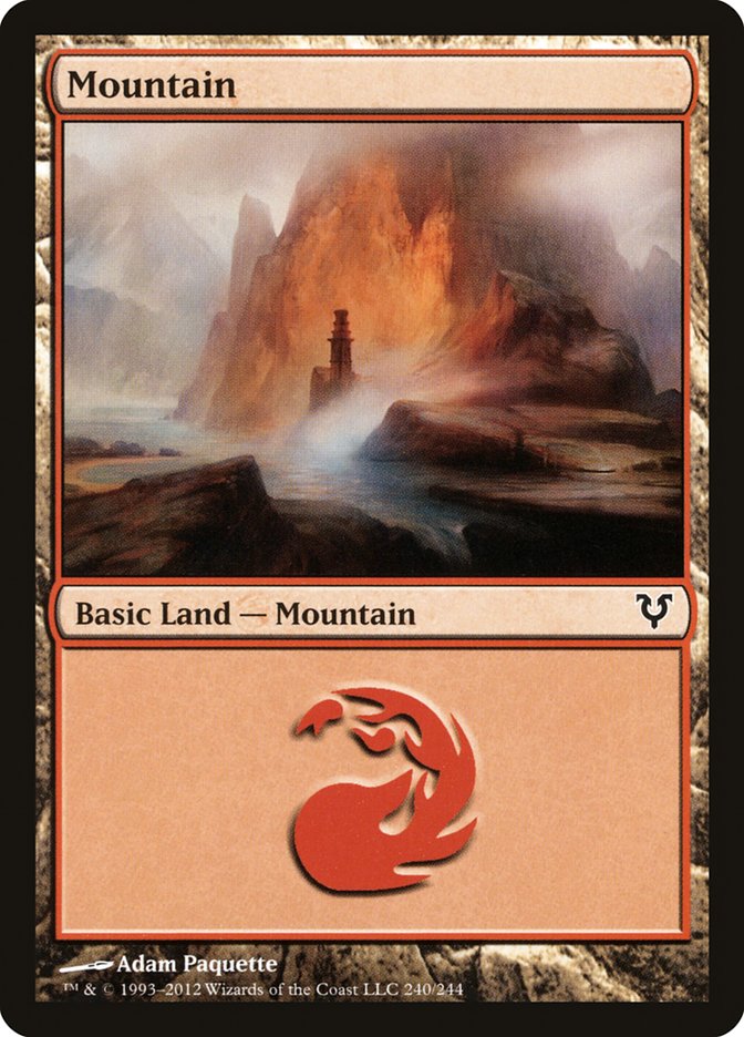Mountain (240) [Avacyn Restored] | L.A. Mood Comics and Games