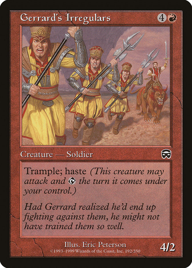 Gerrard's Irregulars [Mercadian Masques] | L.A. Mood Comics and Games