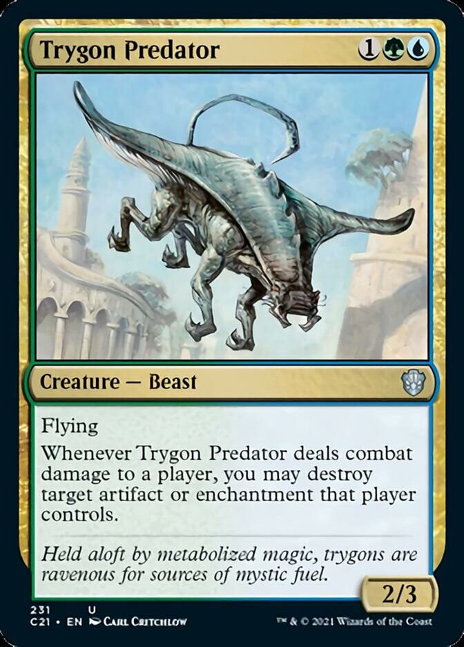 Trygon Predator [Commander 2021] | L.A. Mood Comics and Games