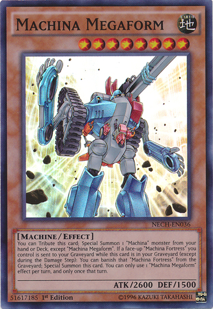 Machina Megaform [NECH-EN036] Super Rare | L.A. Mood Comics and Games