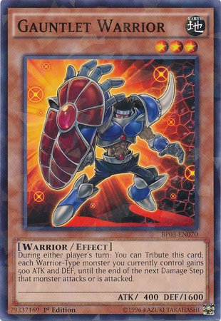 Gauntlet Warrior [BP03-EN070] Shatterfoil Rare | L.A. Mood Comics and Games