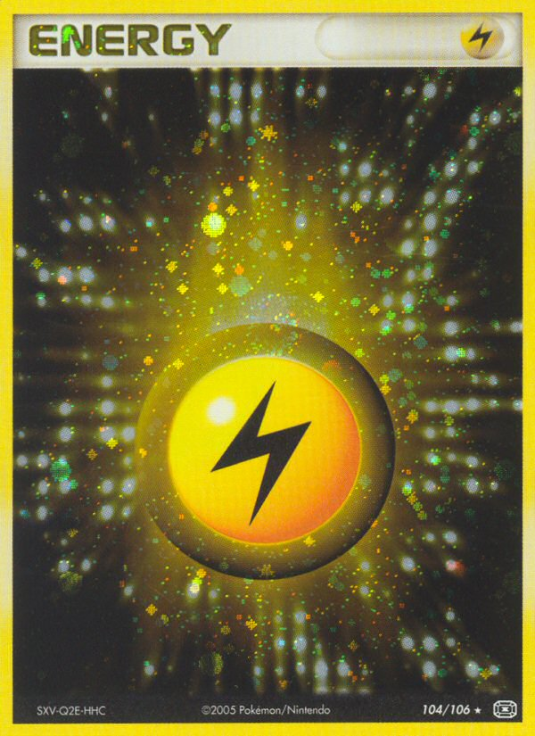 Lightning Energy (104/106) [EX: Emerald] | L.A. Mood Comics and Games