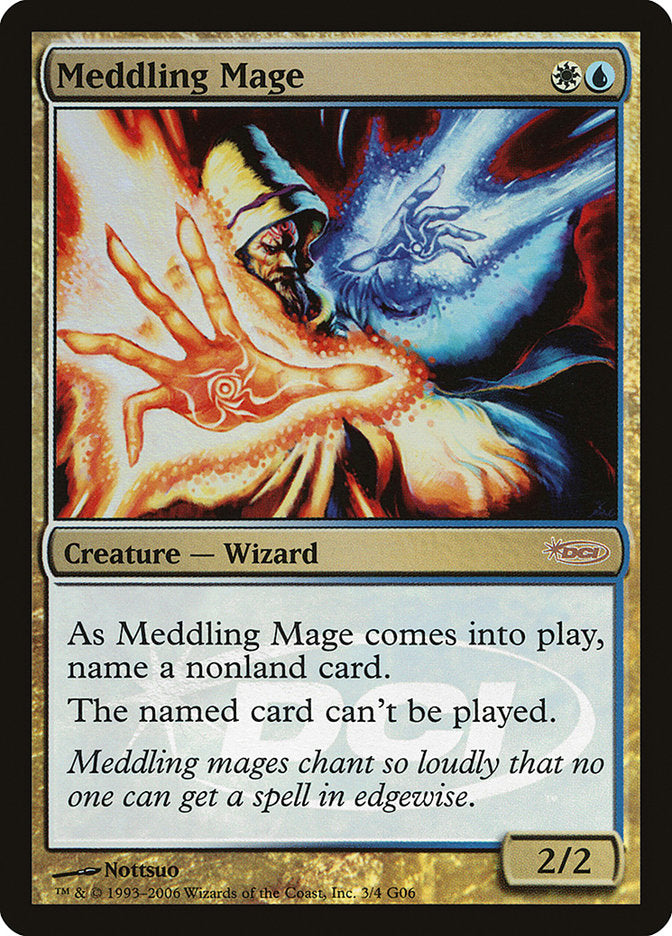Meddling Mage [Judge Gift Cards 2006] | L.A. Mood Comics and Games