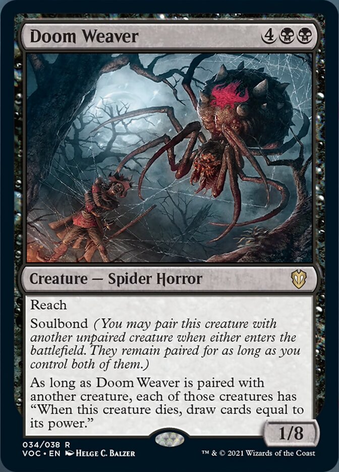 Doom Weaver [Innistrad: Crimson Vow Commander] | L.A. Mood Comics and Games