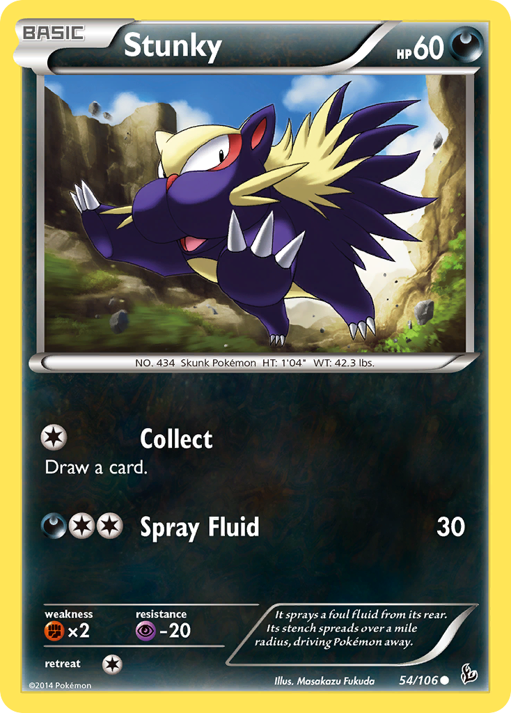 Stunky (54/106) [XY: Flashfire] | L.A. Mood Comics and Games