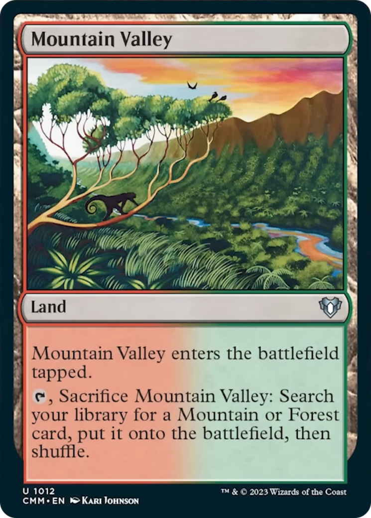 Mountain Valley [Commander Masters] | L.A. Mood Comics and Games