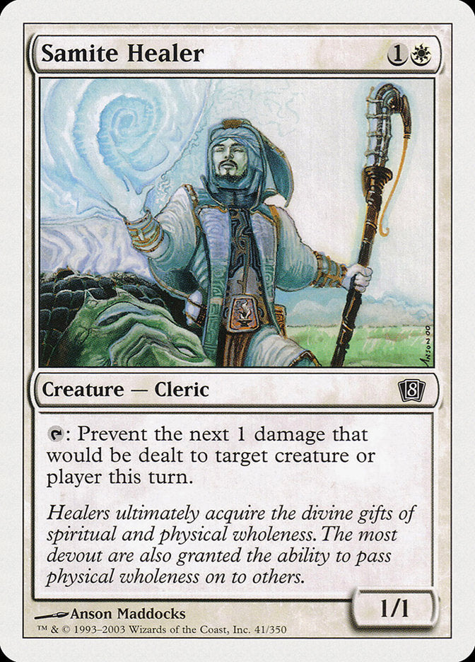 Samite Healer [Eighth Edition] | L.A. Mood Comics and Games