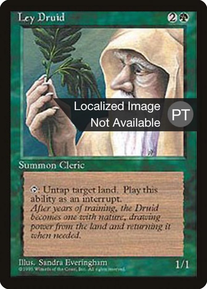 Ley Druid [Fourth Edition (Foreign Black Border)] | L.A. Mood Comics and Games