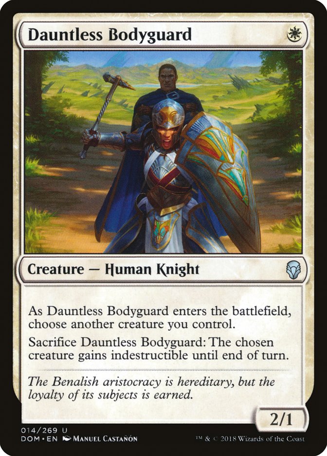 Dauntless Bodyguard [Dominaria] | L.A. Mood Comics and Games