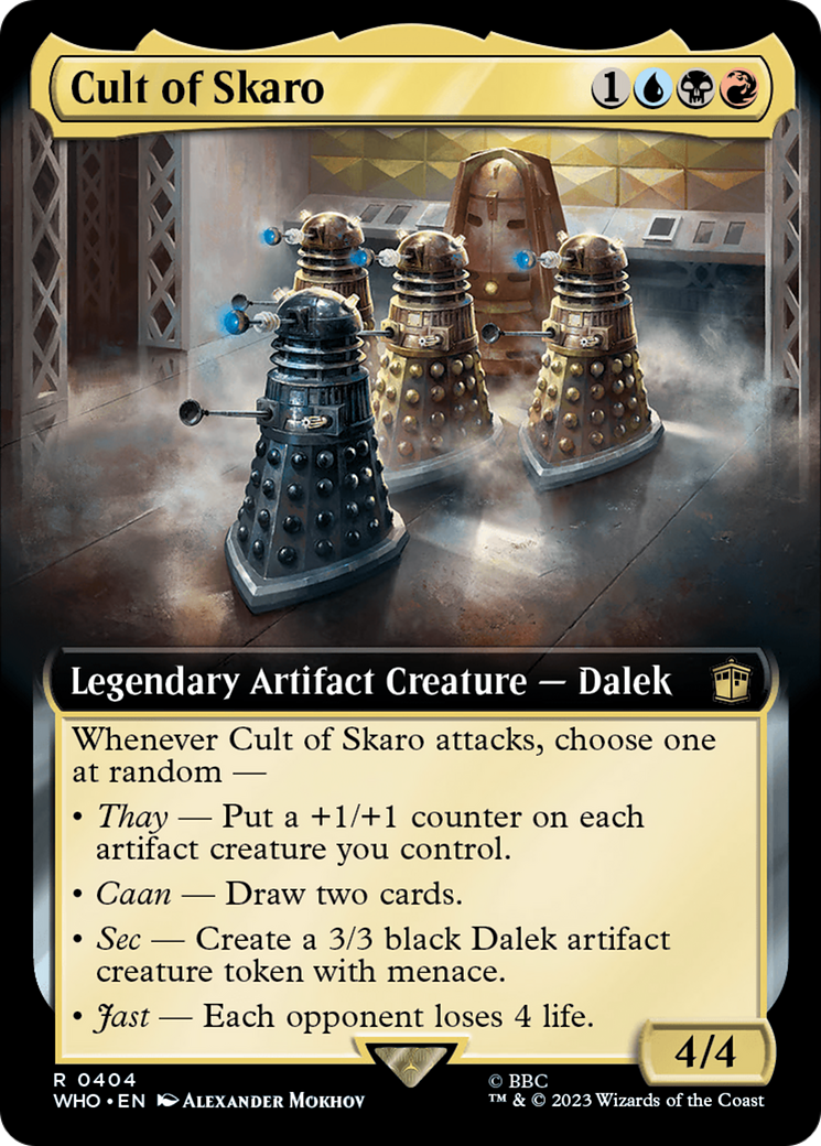 Cult of Skaro (Extended Art) [Doctor Who] | L.A. Mood Comics and Games