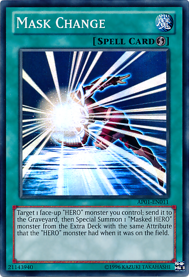 Mask Change [AP01-EN011] Super Rare | L.A. Mood Comics and Games