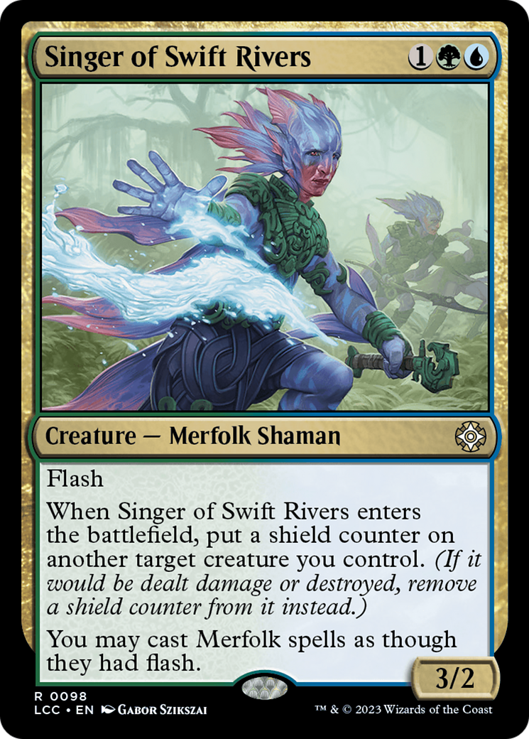 Singer of Swift Rivers [The Lost Caverns of Ixalan Commander] | L.A. Mood Comics and Games