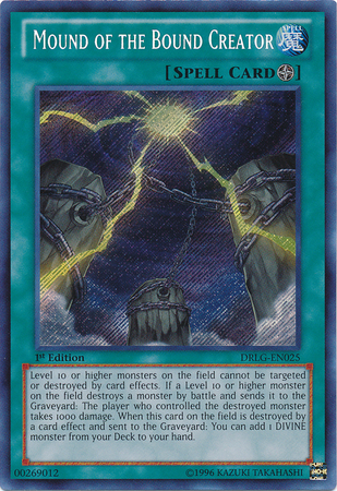 Mound of the Bound Creator [DRLG-EN025] Secret Rare | L.A. Mood Comics and Games