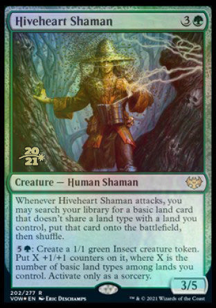 Hiveheart Shaman [Innistrad: Crimson Vow Prerelease Promos] | L.A. Mood Comics and Games