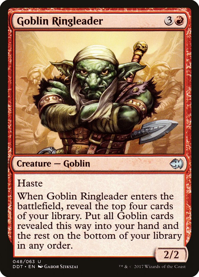 Goblin Ringleader [Duel Decks: Merfolk vs. Goblins] | L.A. Mood Comics and Games