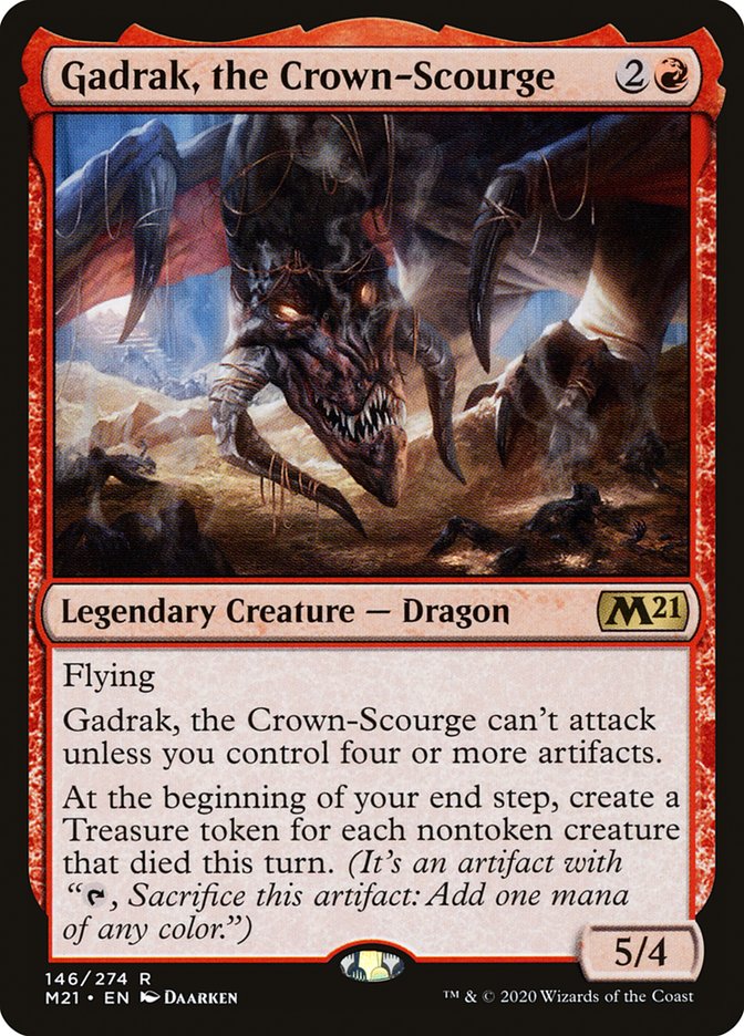 Gadrak, the Crown-Scourge [Core Set 2021] | L.A. Mood Comics and Games