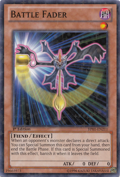 Battle Fader [BP01-EN211] Starfoil Rare | L.A. Mood Comics and Games