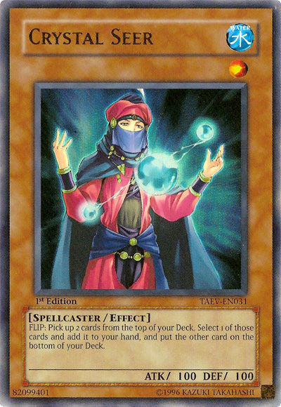 Crystal Seer [TAEV-EN031] Ultra Rare | L.A. Mood Comics and Games