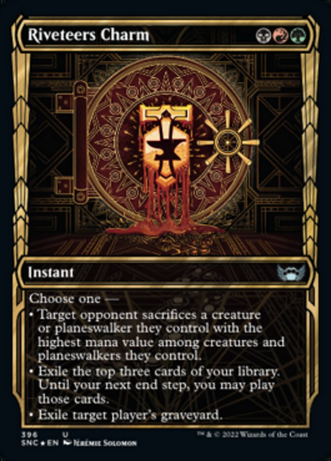 Riveteers Charm (Showcase Golden Age Gilded Foil) [Streets of New Capenna] | L.A. Mood Comics and Games