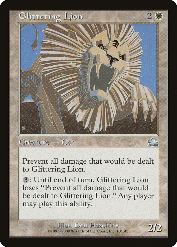 Glittering Lion [Prophecy] | L.A. Mood Comics and Games