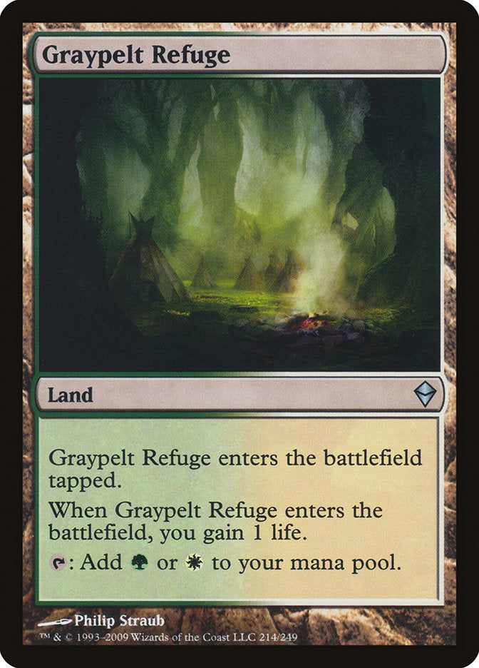 Graypelt Refuge [Zendikar] | L.A. Mood Comics and Games