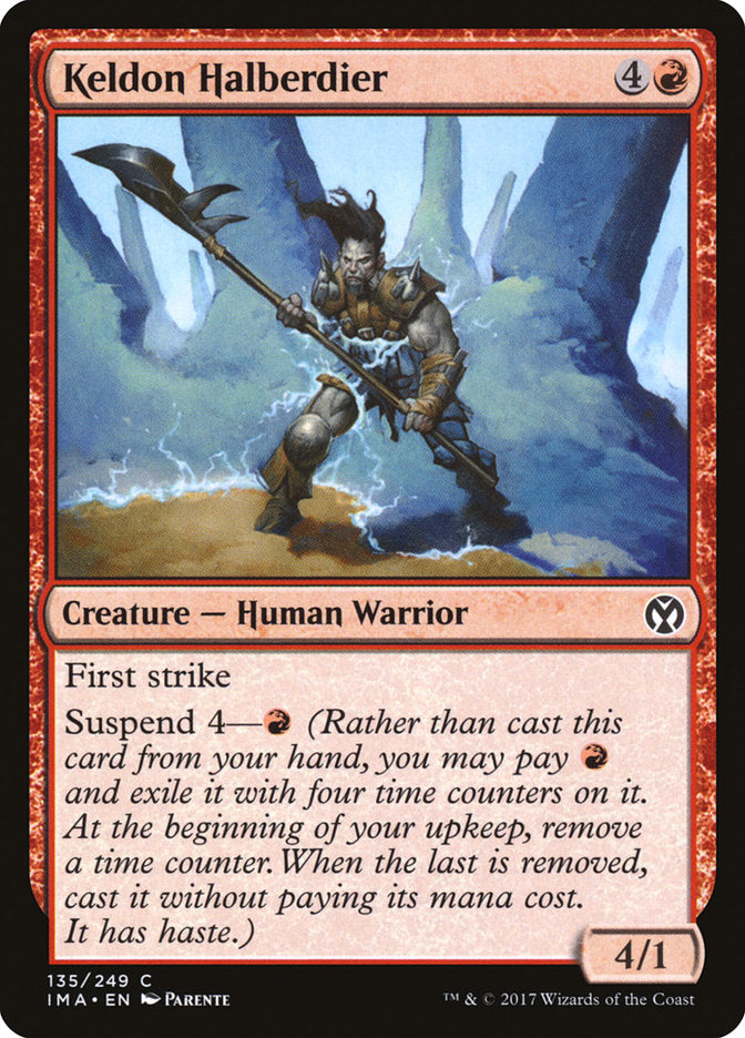 Keldon Halberdier [Iconic Masters] | L.A. Mood Comics and Games