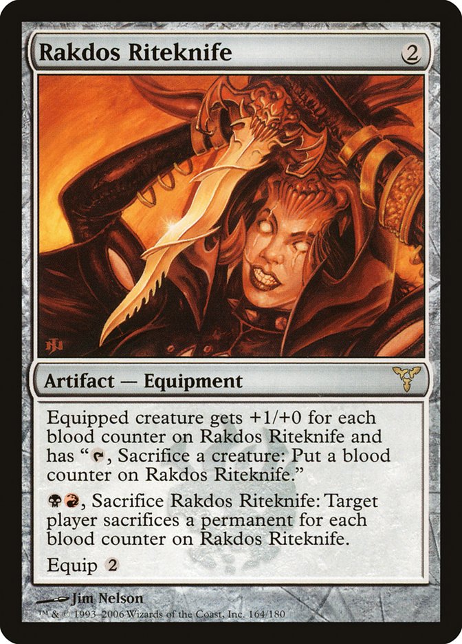 Rakdos Riteknife [Dissension] | L.A. Mood Comics and Games