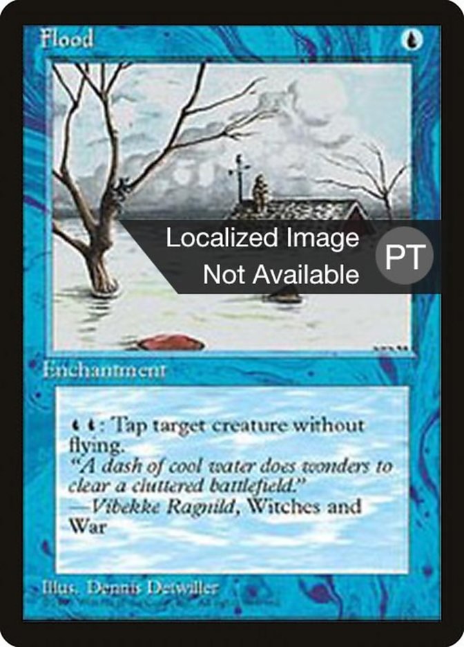 Flood [Fourth Edition (Foreign Black Border)] | L.A. Mood Comics and Games