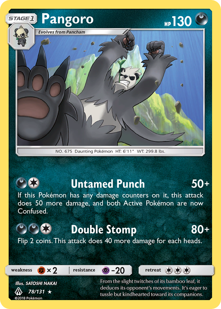 Pangoro (78/131) [Sun & Moon: Forbidden Light] | L.A. Mood Comics and Games