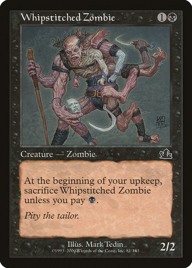 Whipstitched Zombie [Prophecy] | L.A. Mood Comics and Games