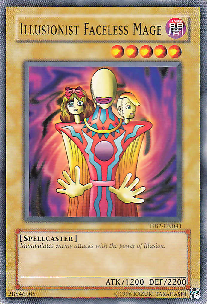 Illusionist Faceless Mage [DB2-EN041] Common | L.A. Mood Comics and Games