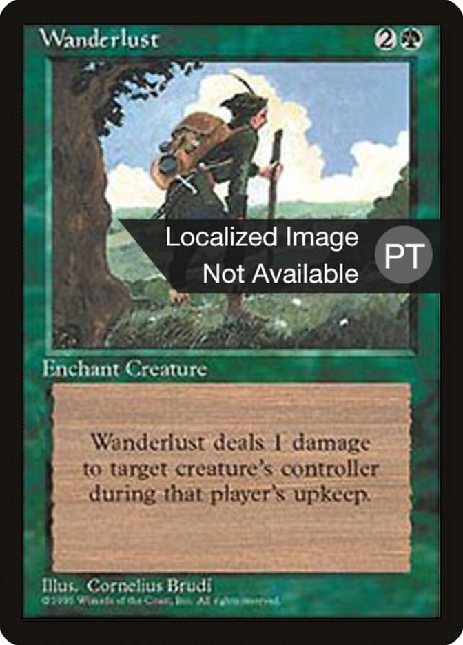 Wanderlust [Fourth Edition (Foreign Black Border)] | L.A. Mood Comics and Games
