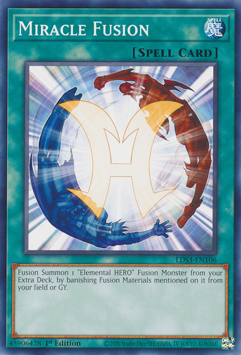 Miracle Fusion [LDS3-EN106] Common | L.A. Mood Comics and Games