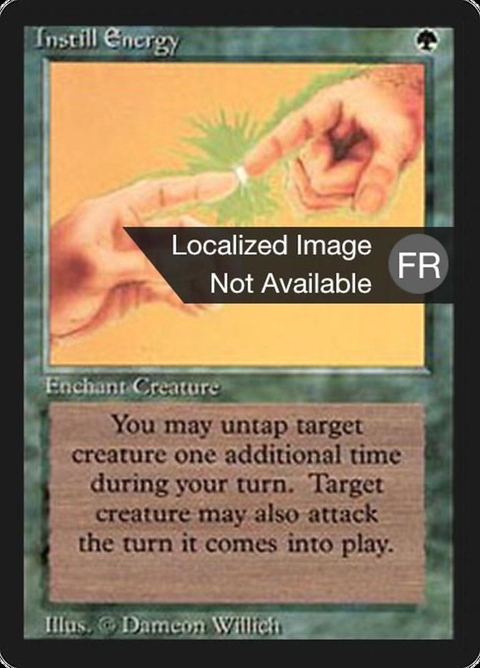 Instill Energy [Foreign Black Border] | L.A. Mood Comics and Games