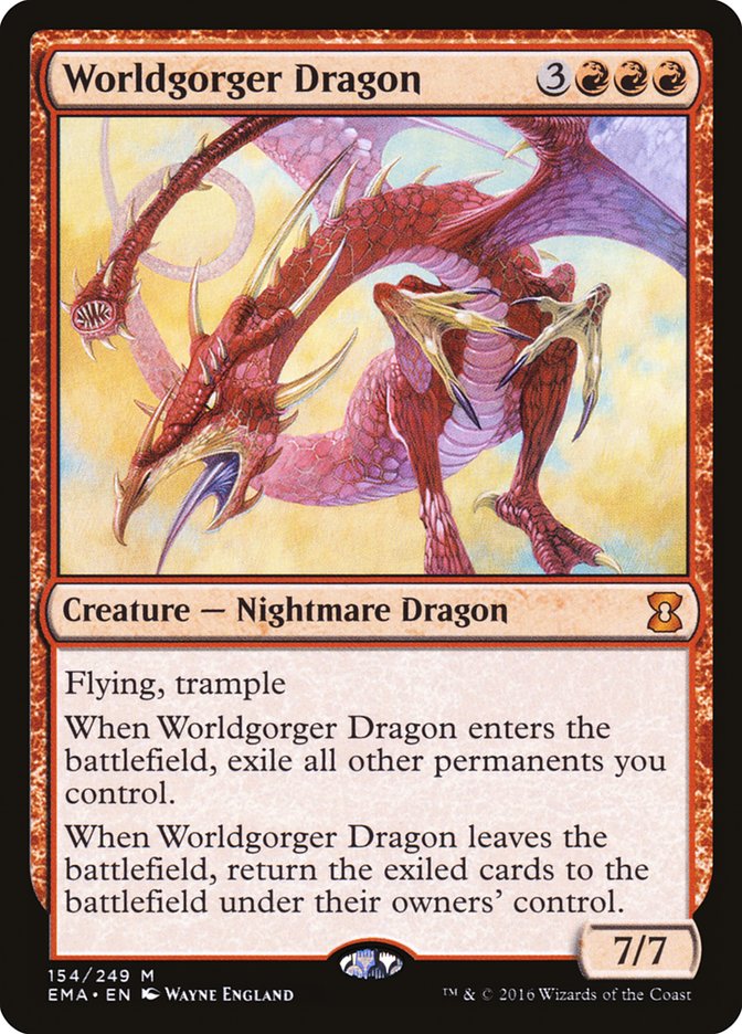 Worldgorger Dragon [Eternal Masters] | L.A. Mood Comics and Games