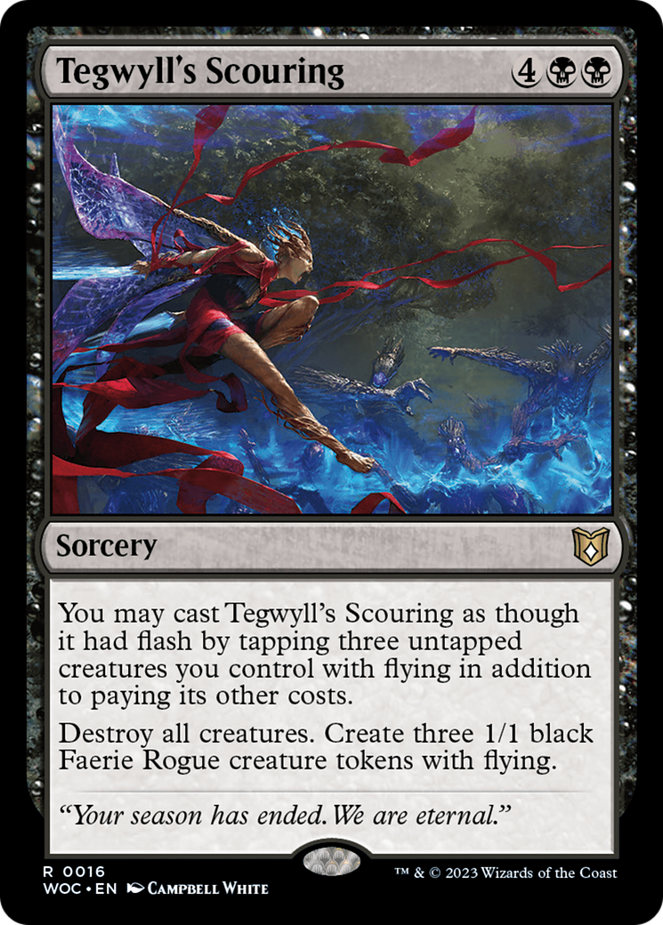 Tegwyll's Scouring [Wilds of Eldraine Commander] | L.A. Mood Comics and Games