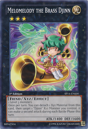 Melomelody the Brass Djinn [SP14-EN030] Starfoil Rare | L.A. Mood Comics and Games