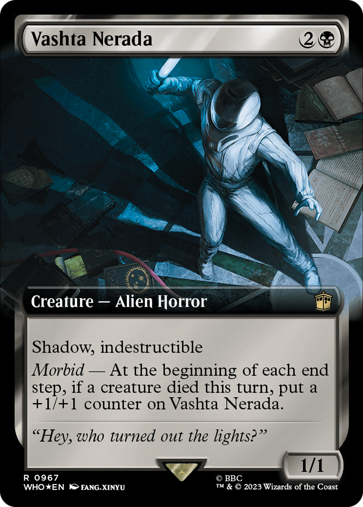 Vashta Nerada (Extended Art) (Surge Foil) [Doctor Who] | L.A. Mood Comics and Games