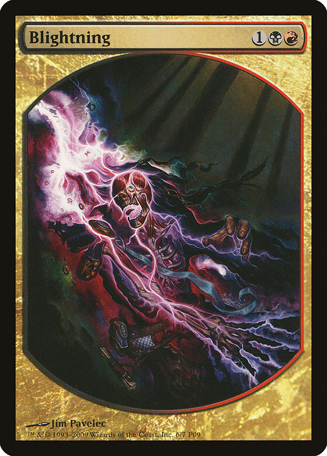 Blightning [Magic Player Rewards 2009] | L.A. Mood Comics and Games