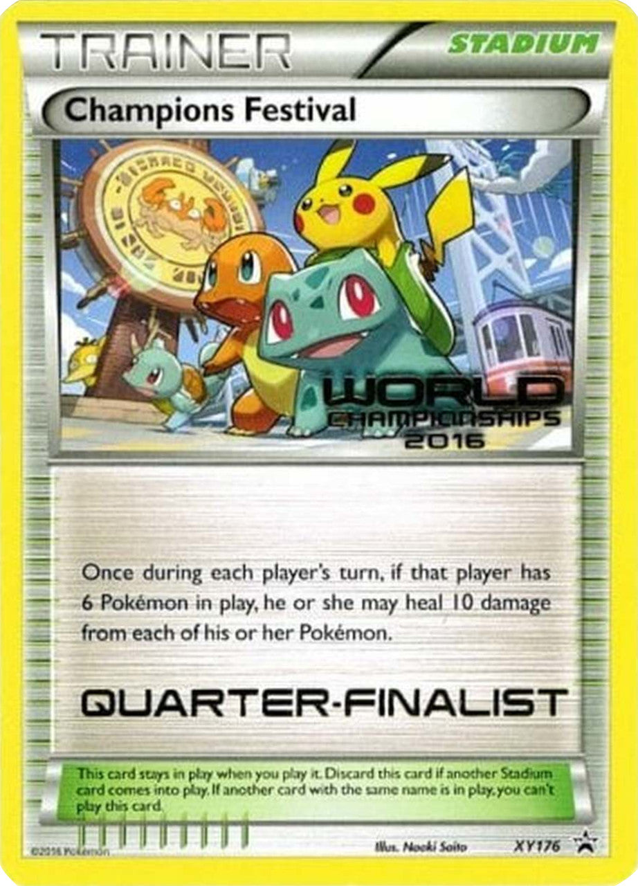 Champions Festival (XY176) (2016 Quarter Finalist) [XY: Black Star Promos] | L.A. Mood Comics and Games