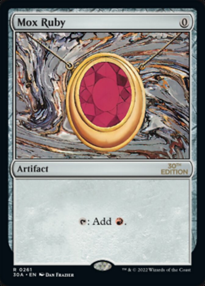 Mox Ruby [30th Anniversary Edition] | L.A. Mood Comics and Games