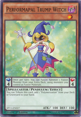 Performapal Trump Witch [SP15-EN027] Common | L.A. Mood Comics and Games