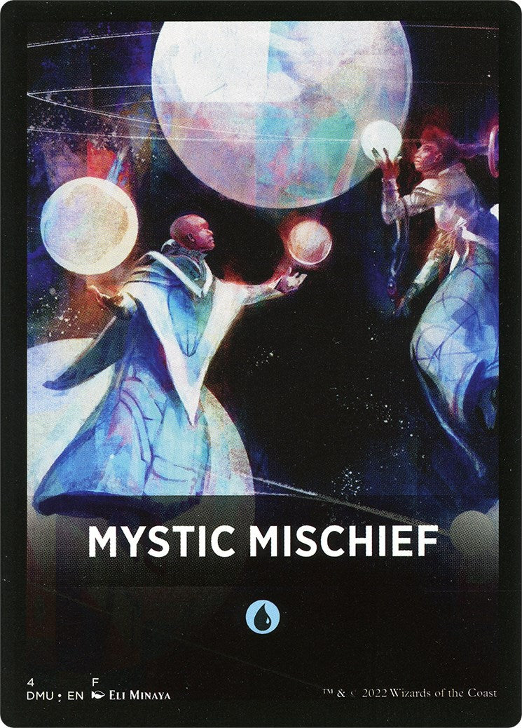 Mystic Mischief Theme Card [Dominaria United Tokens] | L.A. Mood Comics and Games
