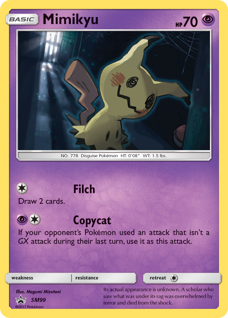 Mimikyu (SM99) [Sun & Moon: Black Star Promos] | L.A. Mood Comics and Games