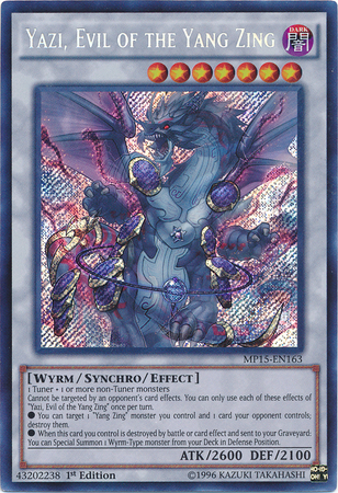 Yazi, Evil of the Yang Zing [MP15-EN163] Secret Rare | L.A. Mood Comics and Games