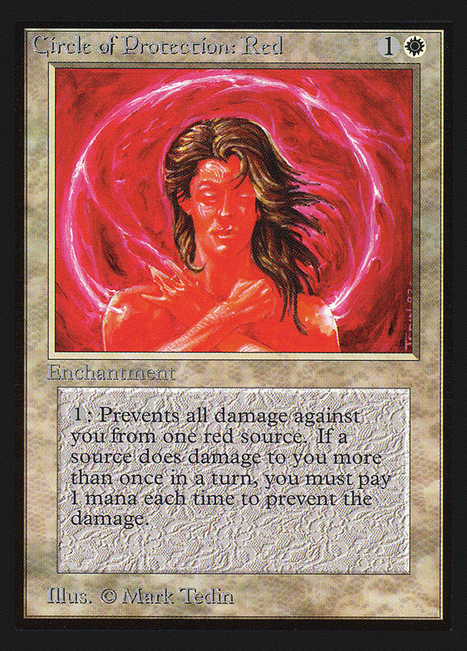 Circle of Protection: Red [International Collectors' Edition] | L.A. Mood Comics and Games