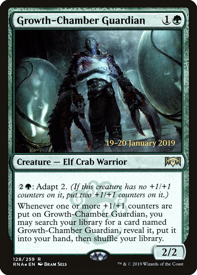 Growth-Chamber Guardian [Ravnica Allegiance Prerelease Promos] | L.A. Mood Comics and Games