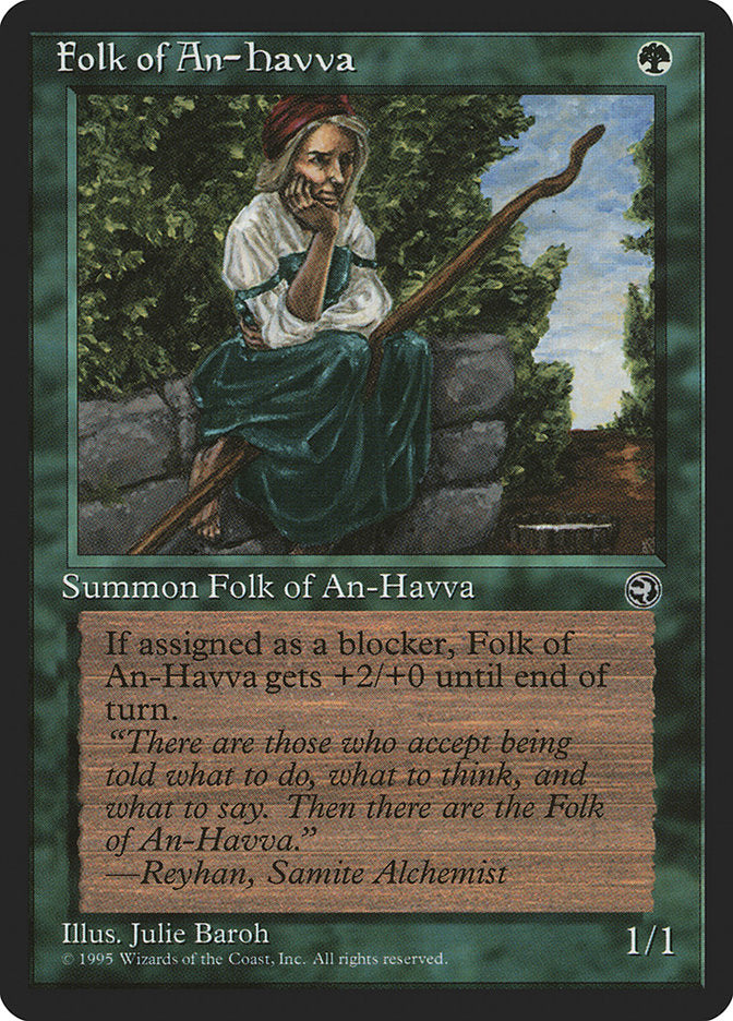 Folk of An-Havva (Reyhan Flavor Text) [Homelands] | L.A. Mood Comics and Games