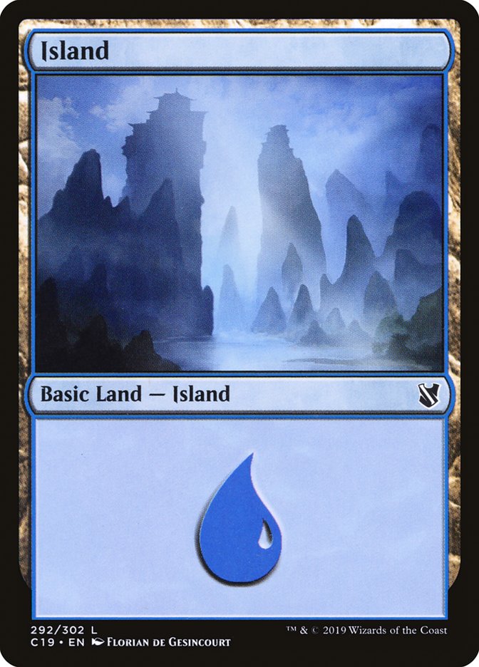 Island (292) [Commander 2019] | L.A. Mood Comics and Games